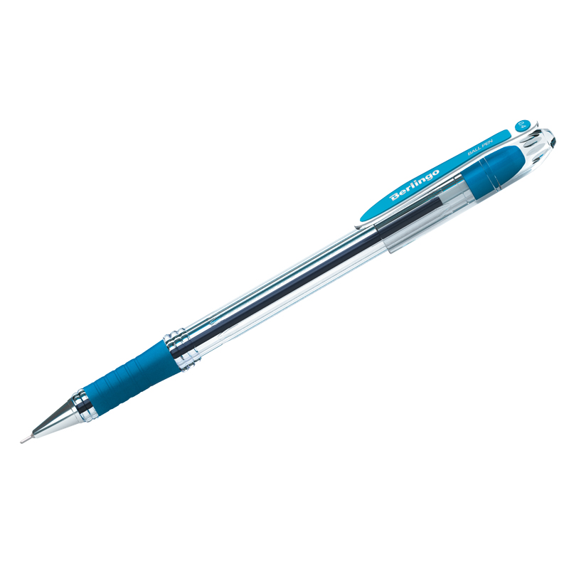 Ручка Berlingo I-10  0,4мм грип синяя
