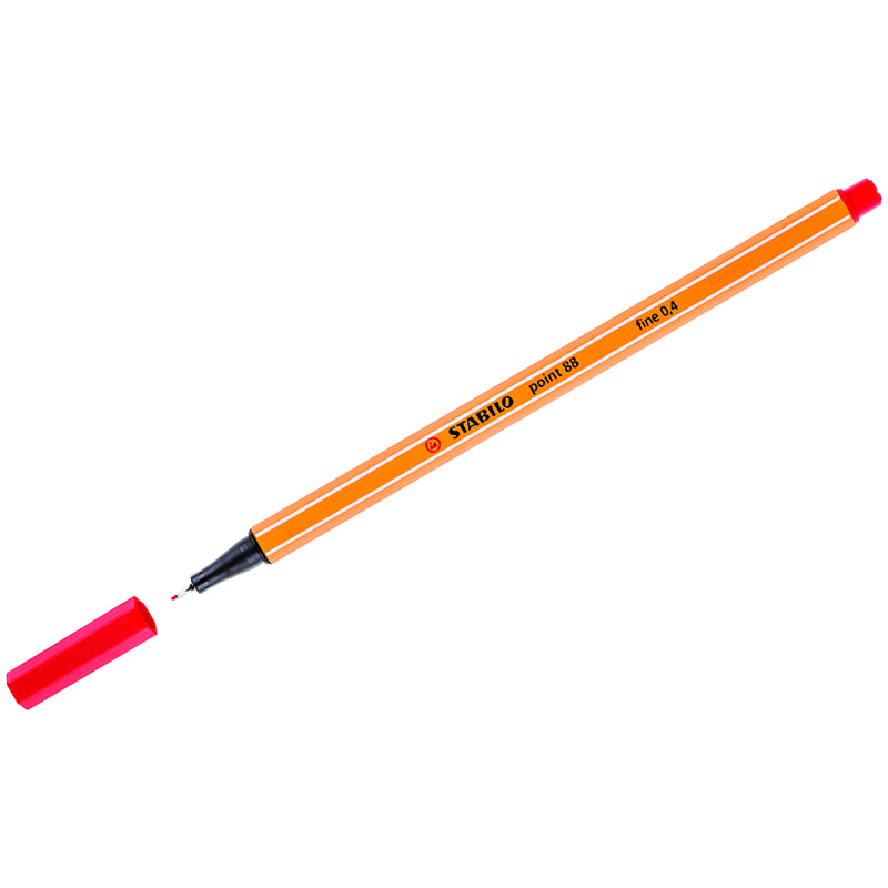 Ручка капилярная Stabilo 0,4мм 47цв. 150шт в горшке