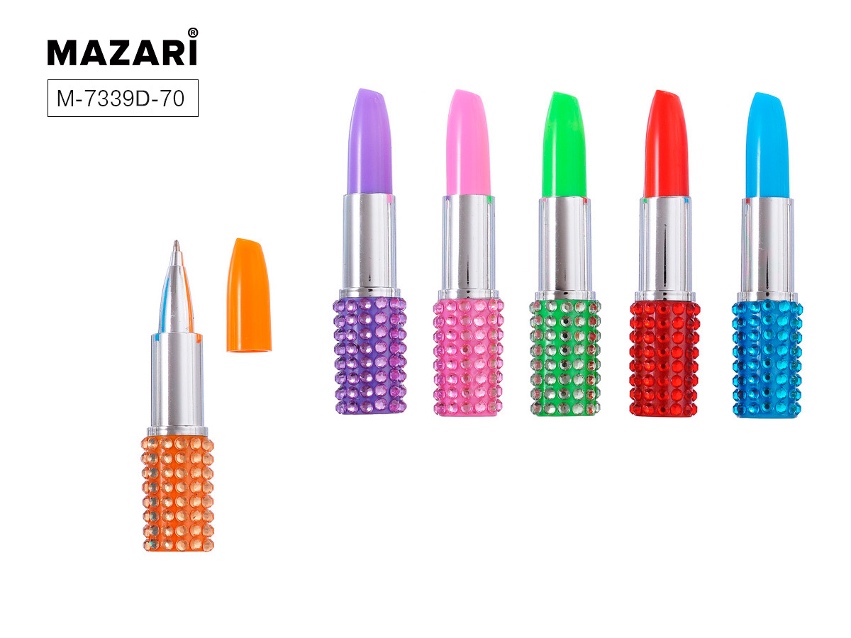 Ручка Mazari Lipstick 0,7 синяя