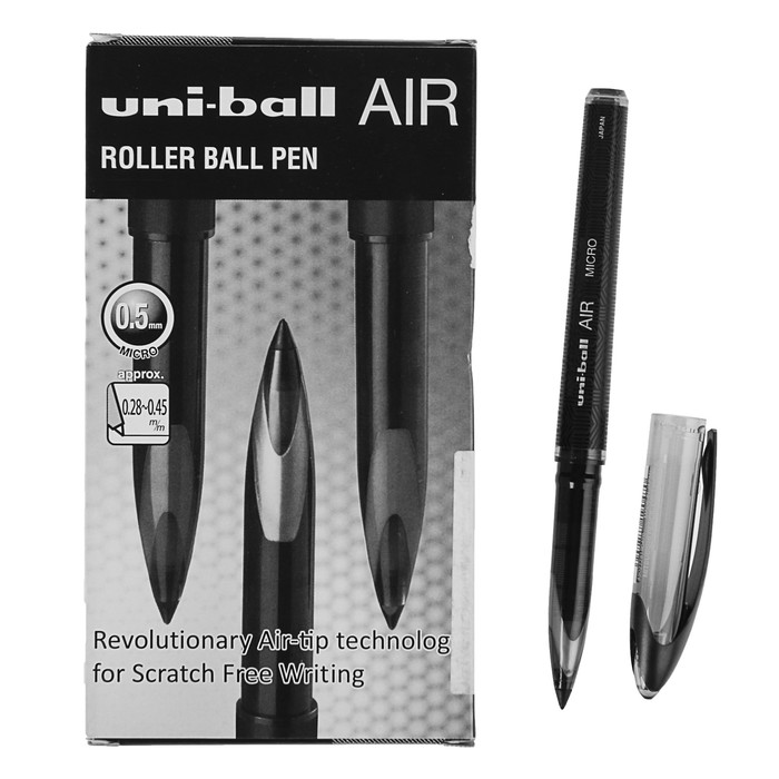 Ручка роллер UNI-Ball AIR 0,5мм чёрная