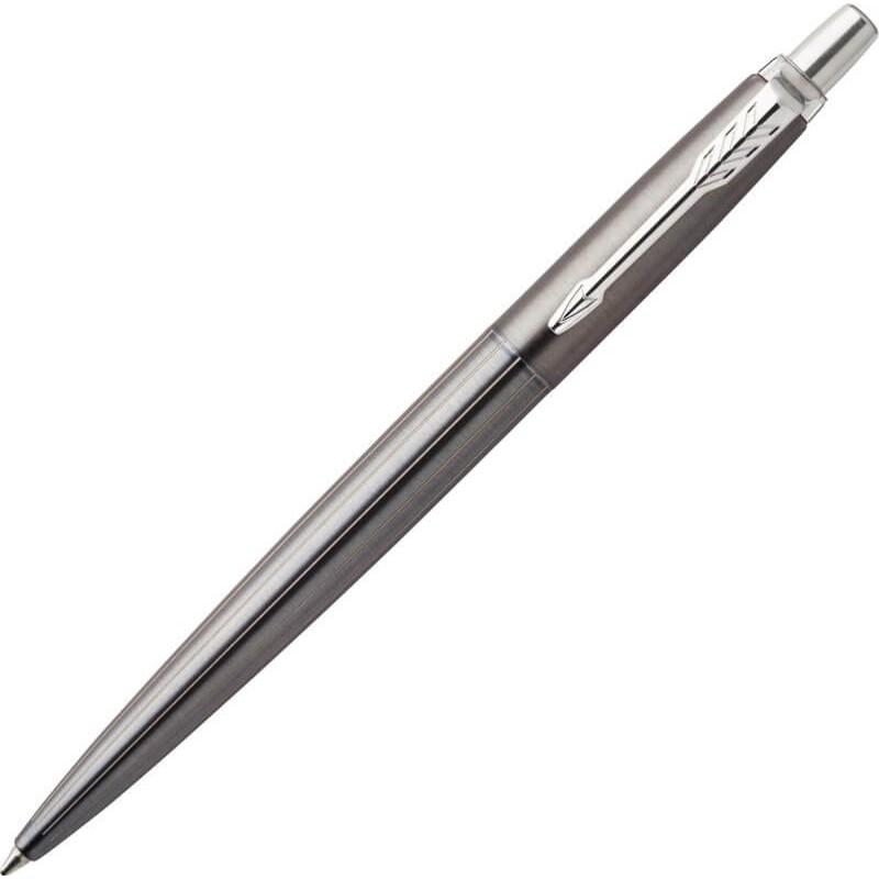 Ручка гел. Parker Jotter Premium K178 Oxford Grey Pinstripe CT 0.7мм черная