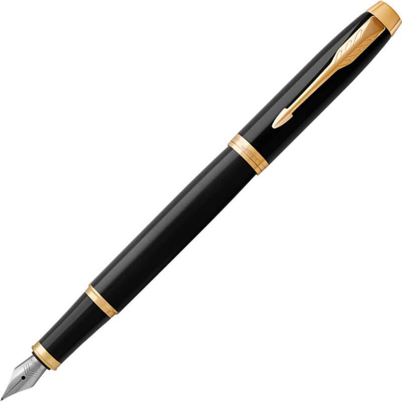 Ручка перьевая Parker IM Black GT 0,8мм синяя