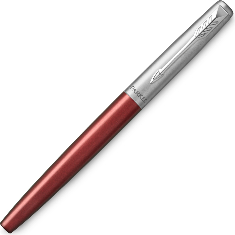 Ручка перьевая Parker Jotter Core F63 Kensington Red CT M сталь нержавеющая